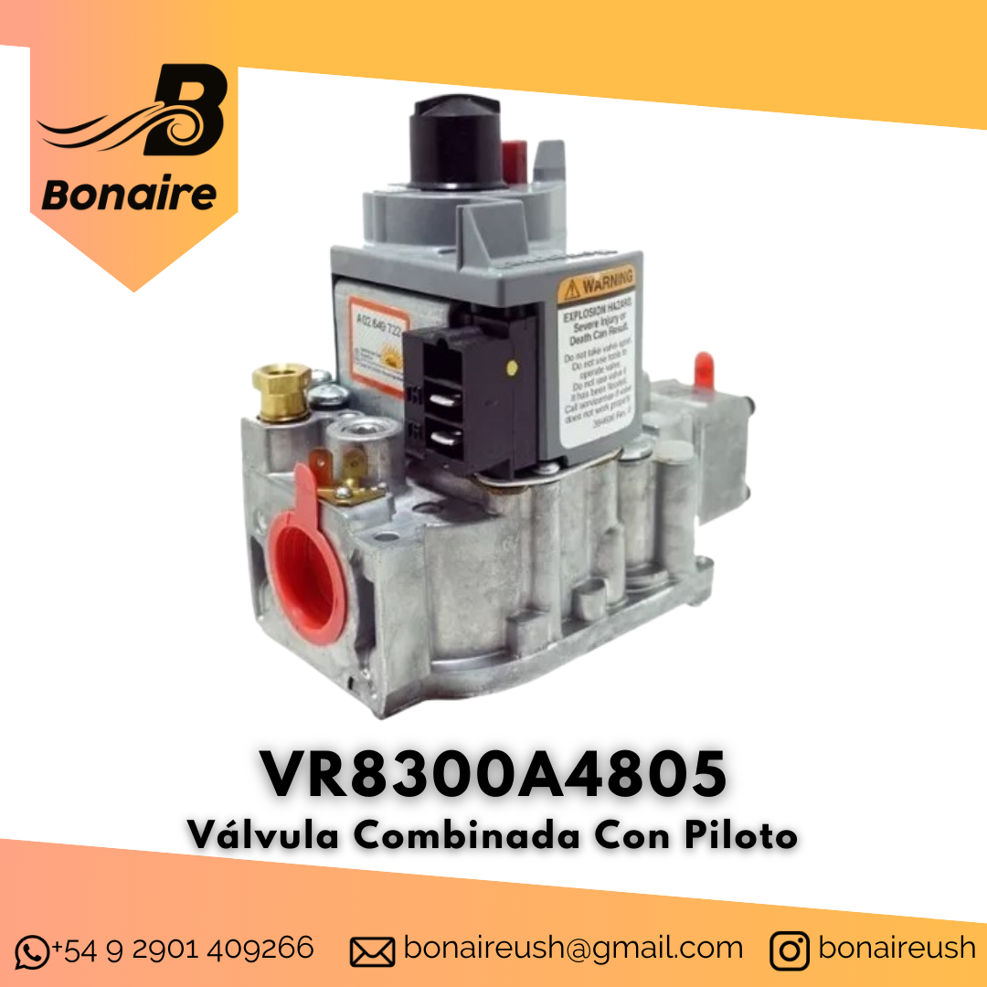 Válvula Combinada VR8300A4805 Con Piloto - Imagen 4