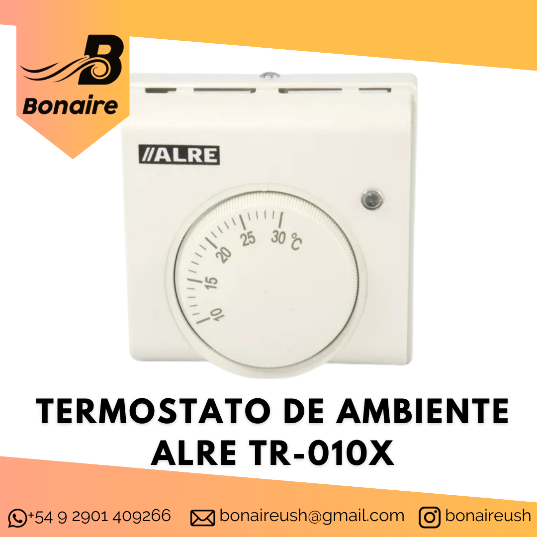 Termostato De Ambiente Tr-010x C/luz De Funcionamiento Alre